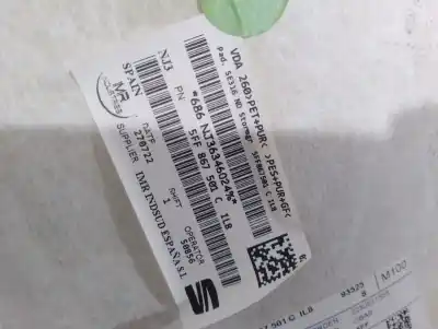 Peça sobressalente para automóvel em segunda mão tecto de abrir interior por cupra formentor (km7) 1.5 tsi referências oem iam 5ff867501c  5ff867501c