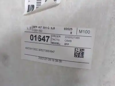 Peça sobressalente para automóvel em segunda mão tecto de abrir interior por cupra formentor (km7) 1.5 tsi referências oem iam 5ff867501c  5ff867501c