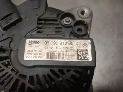 Автозапчастина б/у генератор для opel vivaro c furgón (k0) 1.5 посилання на oem iam 9809391880 2625767c valeo 9809391880