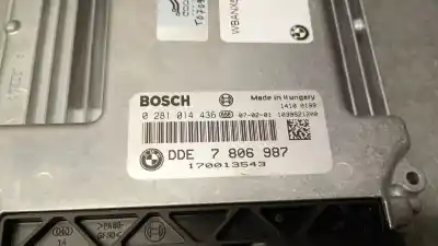 Second-hand car spare part ecu engine control for bmw 5 (e60) 525 d oem iam references 7806987 0281014436 bosch 7806987