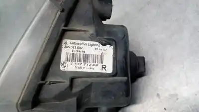 Second-hand car spare part right fog light for bmw 5 (e60) 525 d oem iam references 63177177712  63177177712