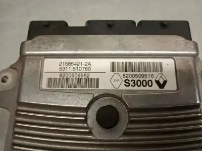 Автозапчастина б/у ебу контролер двигуна для renault scénic ii (jm0/1_) 1.6 16v (jm1r) посилання на oem iam 8200509552  