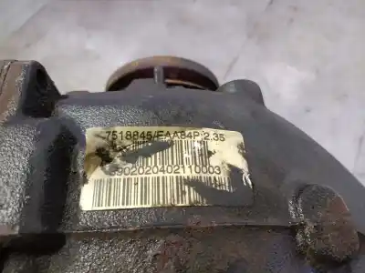 Second-hand car spare part rear differential for bmw 3 (e46) 320 d oem iam references 7518845 2.35 33107518846