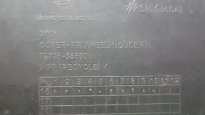 Автозапчастина б/у арка заднього права для ssangyong xlv suv e-xgi 160 посилання на oem iam 7974635500  7974635500