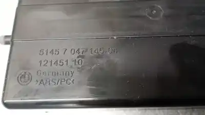 Second-hand car spare part central cup holder for bmw 5 (e60) 525 d oem iam references 51457047145  51459125626