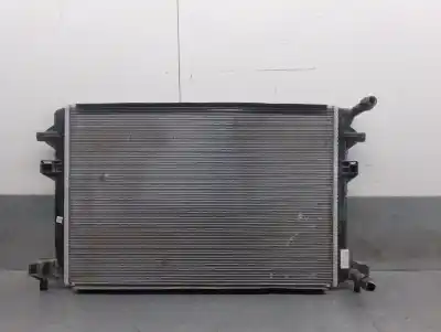 Second-hand car spare part water radiator for volkswagen taigo (cs1) 1.0 tsi oem iam references 2q0121253d