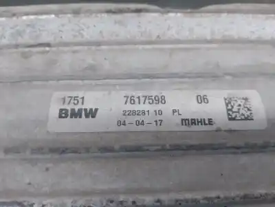 Second-hand car spare part intercooler for bmw x1 (f48) sdrive 18 d oem iam references 761759806  17517617598