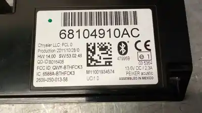 Second-hand car spare part electronic module for lancia voyager monospace (404_) 2.8 crd (rt, 53) oem iam references 68104910ac  68104910ac
