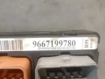 Second-hand car spare part fuse box unit for citroen c3 ii (sc_) 1.4 hdi 70 (sc8hzc sc8hr0 sc8hp4) oem iam references 9667199780  