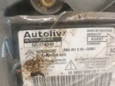 Second-hand car spare part airbag control unit for citroen c3 ii (sc_) 1.4 hdi 70 (sc8hzc sc8hr0 sc8hp4) oem iam references 9676209280 620674300 autoliv 