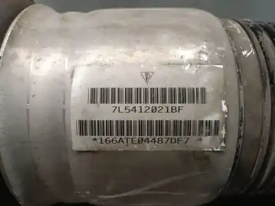 Peça sobressalente para automóvel em segunda mão amortecedor dianteiro esquerdo por porsche cayenne (9pa) 3.2 referências oem iam 7l5412021bf 15140004174 ate 95534303322