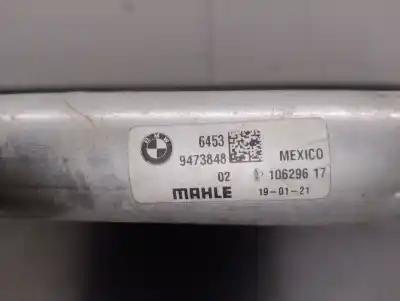 Автозапчасти б/у конденсатор / радиатор кондиционера воздуха за bmw x3 (g01, f97) xdrive 20 d mild-hybrid ссылки oem iam 64539473848  64539473848