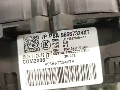 Автозапчасти б/у управление светом за citroen c3 ii (sc_) 1.4 hdi 70 (sc8hzc sc8hr0 sc8hp4) ссылки oem iam 96667324xt 1002280917 lk 624340