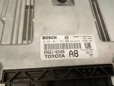 Second-hand car spare part ecu engine control for toyota corolla (_e12_) 1.4 d (nde120_) oem iam references 8966102a80 0281011731 bosch 