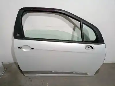 Second-hand car spare part front right door for citroen ds3 1.2 12v e-thp oem iam references 9800008180