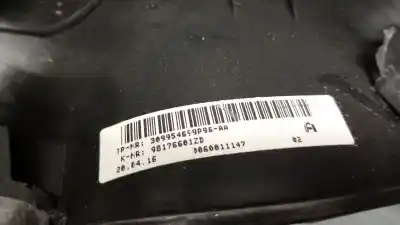 Peça sobressalente para automóvel em segunda mão volante por citroen ds3 1.2 12v e-thp referências oem iam 98176601zd  98176601zd