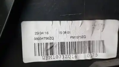 Second-hand car spare part right front door trim for citroen ds3 1.2 12v e-thp oem iam references 98034796zq  98034796zq