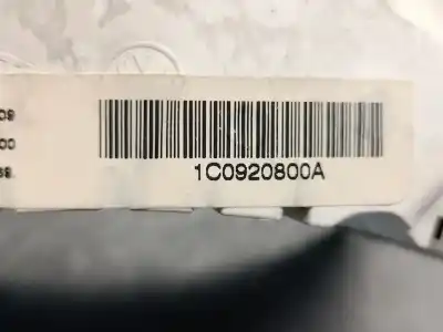 Pezzo di ricambio per auto di seconda mano pannello degli strumenti per volkswagen new beetle (9c1/1c1) 1.9 tdi riferimenti oem iam 1c0920800a  1c0920800x