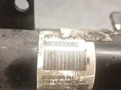 Peça sobressalente para automóvel em segunda mão amortecedor dianteiro direito por citroen ds3 1.2 12v e-thp referências oem iam 9809333980 22292686 9809333980