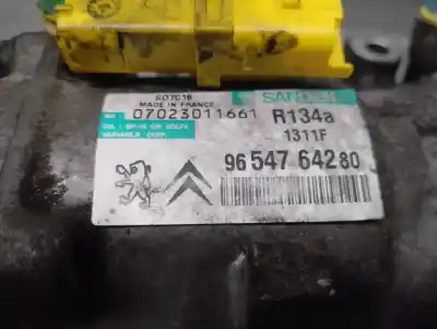 Автозапчастина б/у компресор кондиционера для peugeot 407 sw (6e_, 6d_) 2.0 hdi 135 посилання на oem iam 9654764280  6453ww Автозапчастина б/у компресор кондиционера для peugeot 407 sw (6e_, 6d_) 2.0 hdi 135 посилання на oem iam 9654764280  6453ww