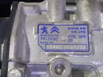 Pezzo di ricambio per auto di seconda mano riduttore per citroen ds3 1.2 12v e-thp riferimenti oem iam 20ge13 tf71sc 9807418780