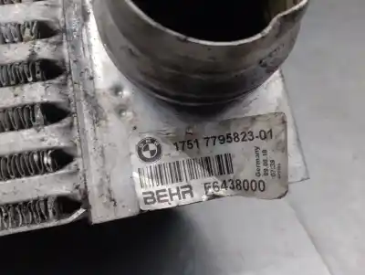 Second-hand car spare part intercooler for bmw 5 (e60) 525 d oem iam references 17517795823  17517795823