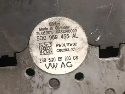 Pezzo di ricambio per auto di seconda mano elettroventola per audi a3 limousine (8vs, 8vm) 1.6 tdi riferimenti oem iam 5q0121205al  5q0121205