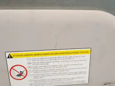 Second-hand car spare part right sunshade for citroen c3 1.4 oem iam references 8143kl  8143kl