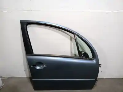 Second-hand car spare part front right door for citroen c3 1.4 oem iam references 9004y7