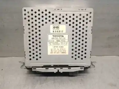 Автозапчасти б/у аудиосистема / радио cd за toyota yaris (ncp1/nlp1/scp1) 1.3 16v cat ссылки oem iam 8612052010  8612052021
