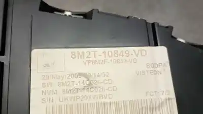 Second-hand car spare part dashboard for ford s-max (wa6) 2.2 tdci oem iam references 8m2t10849vd  1801854