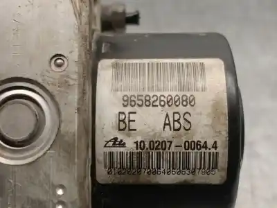 Peça sobressalente para automóvel em segunda mão abs por citroen c3 1.4 referências oem iam 9658260080 1002070644 ate 4541fx