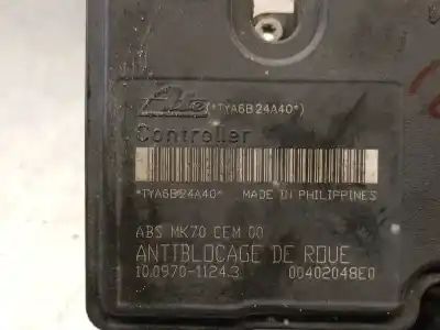 Peça sobressalente para automóvel em segunda mão abs por citroen c3 1.4 referências oem iam 9658260080 1002070644 ate 4541fx