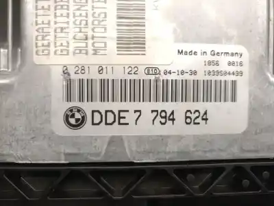 Second-hand car spare part ecu engine control for bmw serie 3 berlina (e46) 320d oem iam references dde7794624 0281011122 bosch 
