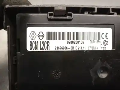 Second-hand car spare part fuse box unit for renault modus 1.5 dci diesel oem iam references 8200200106  