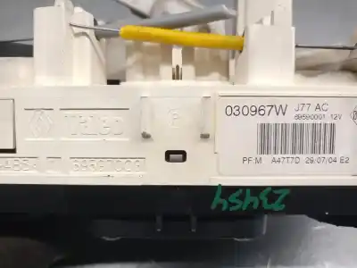 Second-hand car spare part heating / air conditioning control panel for renault modus 1.5 dci diesel oem iam references 69597003  7701070473