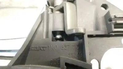 Автозапчастина б/у ліва передня внутрішня ручка для seat leon (1m1) 1.9 tdi посилання на oem iam 1m0837113  1m0837113d