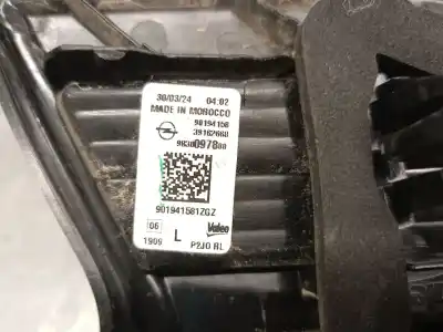 Автозапчасти б/у левый задний фонарь за opel corsa f 1.2 (68) ссылки oem iam 9830097880  
