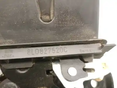 Peça sobressalente para automóvel em segunda mão fechadura do mala por audi a3 (8l) 1.8 20v turbo referências oem iam 8l0827520c  8l0827505f