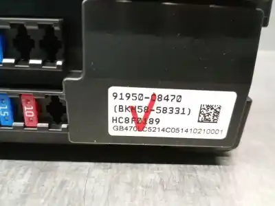 Second-hand car spare part fuse box unit for hyundai i20 ii (gb, ib) 1.0 t-gdi oem iam references 91950c8470  