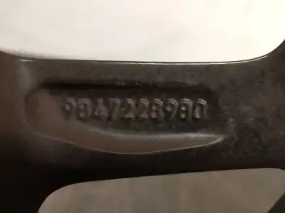 Pezzo di ricambio per auto di seconda mano cerchione in lega per opel corsa f 1.2 (68) riferimenti oem iam 9847228980  r166.5j16ch4-38