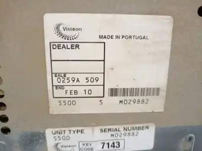 Peça sobressalente para automóvel em segunda mão sistema de áudio / rádio cd por ford ranger (er, eq, r_) 2.5 td 4x4 referências oem iam 2l5j18c838aa  