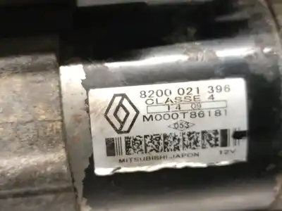 Peça sobressalente para automóvel em segunda mão motor de arranque por renault modus 1.5 dci diesel referências oem iam 8200021396 m000t86181 mitsubishi 8200584658