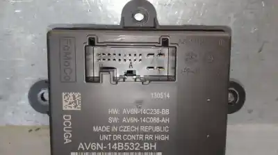Peça sobressalente para automóvel em segunda mão módulo electrónico do fecho central por ford c-max ii (dxa/cb7, dxa/ceu) 1.0 ecoboost referências oem iam av6n14b532bh a2c53304052 fomoco 