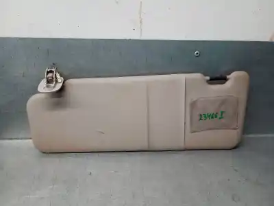Second-hand car spare part left sunshade for dacia sandero 1.5 dci oem iam references 964012737r  964016685r