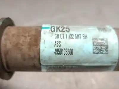 Second-hand car spare part front right transmission for hyundai i20 ii (gb, ib) 1.0 t-gdi oem iam references 49501c8500  49501c8500