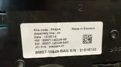 Автозапчастина б/у панель інструментів для ford c-max ii (dxa/cb7, dxa/ceu) 1.0 ecoboost посилання на oem iam bm5t10849bag  1909778