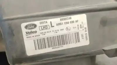 Pezzo di ricambio per auto di seconda mano faro anteriore sinistro per ford c-max ii (dxa/cb7, dxa/ceu) 1.0 ecoboost riferimenti oem iam am5113w030af 89502246 valeo 1787130