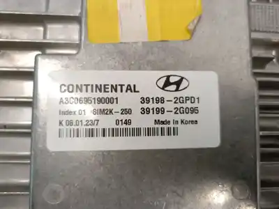 Автозапчастина б/у ебу контролер двигуна для hyundai i30 (pde, pd, pden) 2.0 n посилання на oem iam 391982gpd1  