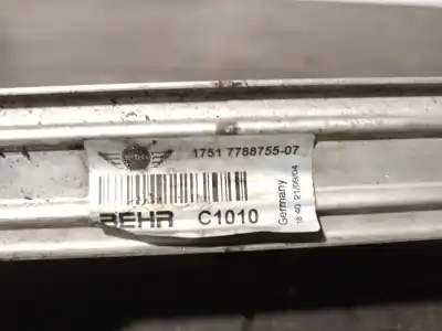 Peça sobressalente para automóvel em segunda mão intercooler por mini mini (r50,r53) 1.4 16v turbodiesel cat referências oem iam 17517788755 c1010 behr 